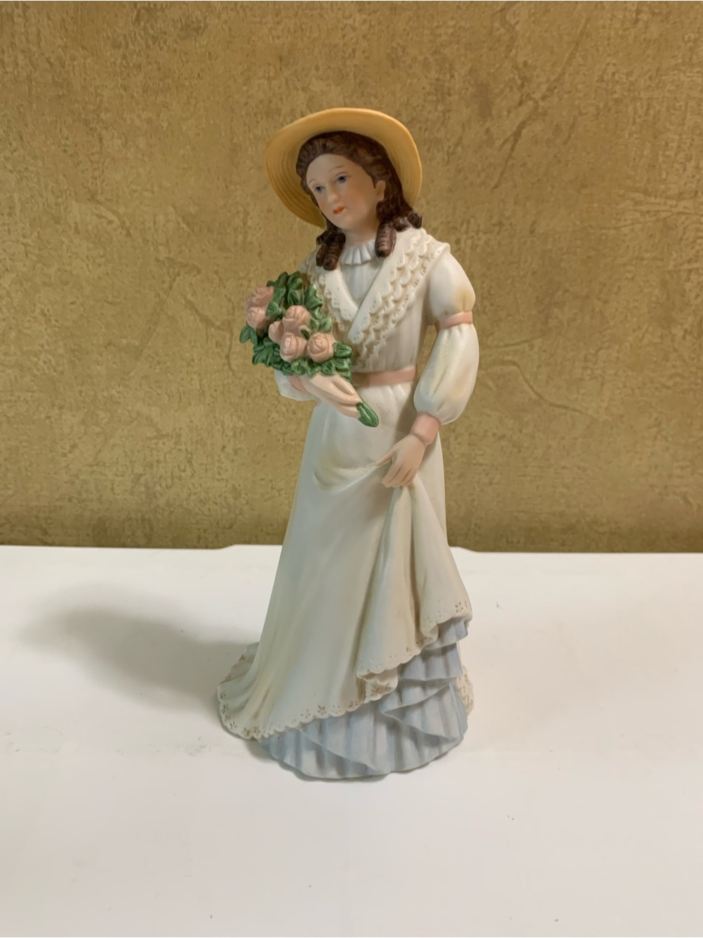 Homco Home Interiors Porcelain Charlotte Rose Lady Figurine 1468
